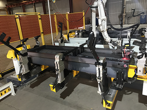 創想激光焊縫跟蹤器在軌道交通自動化焊接應用